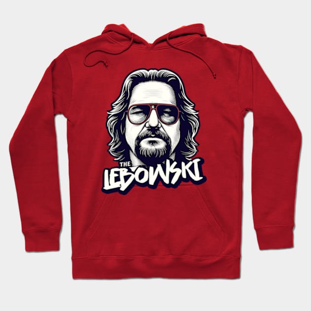 The Lebowski Face Hoodie by elegantelite